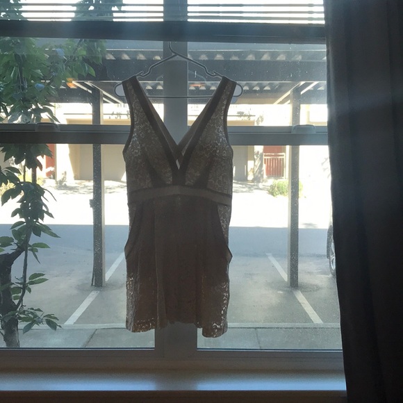 Free People lace minidress with pockets - Picture 2 of 3